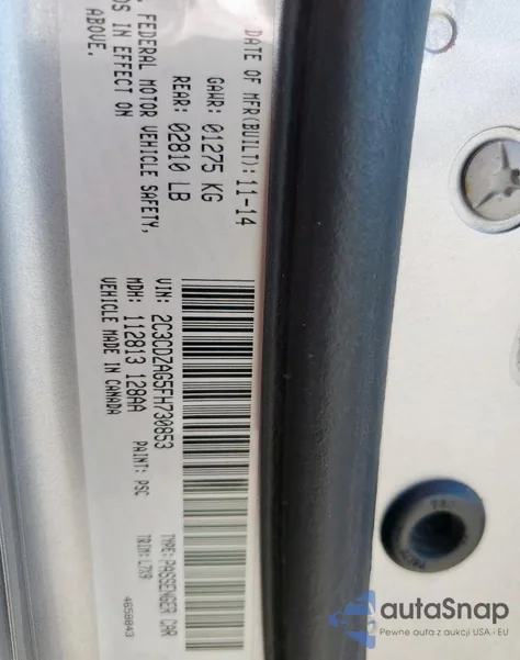 2C3CDZAG5FH730853